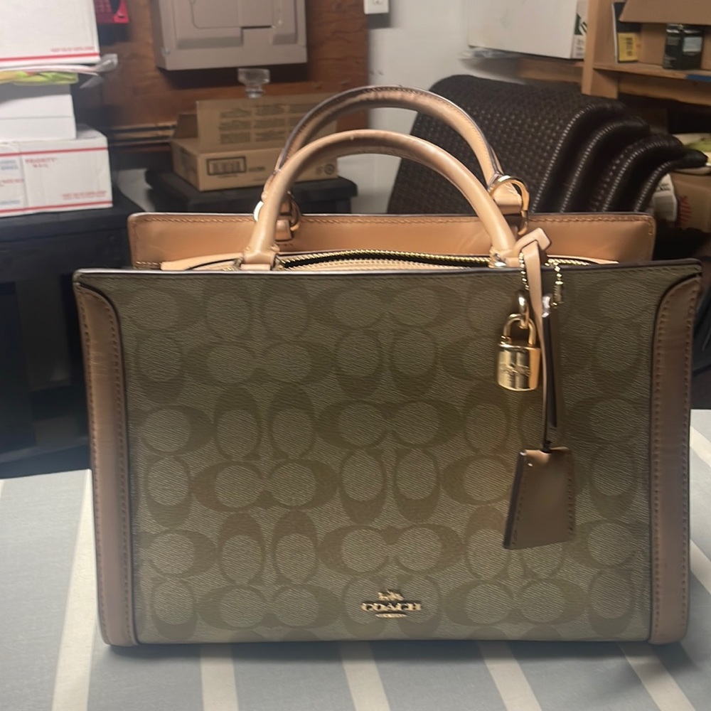 Authentic coach purse